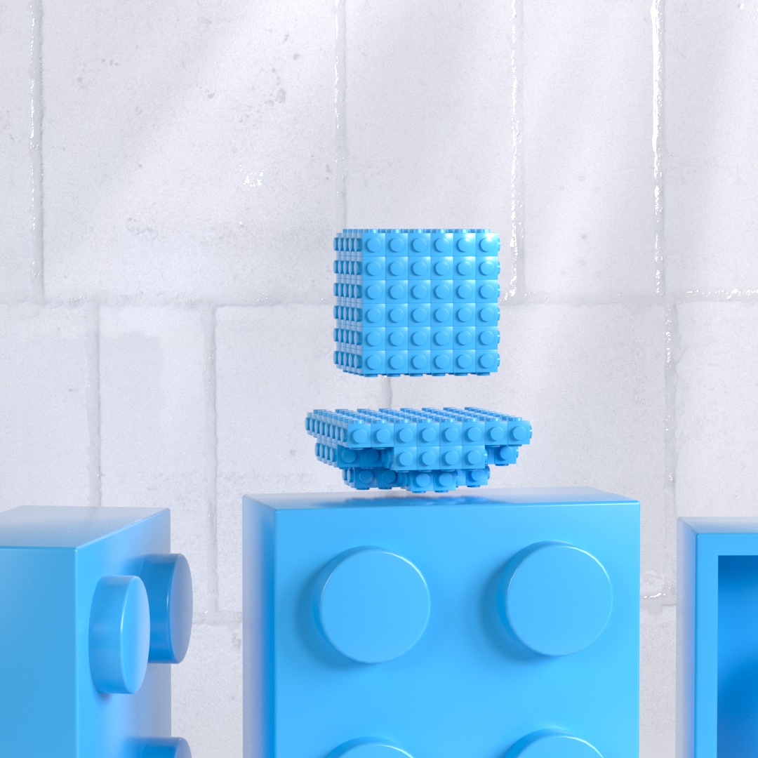 Lego 3D animation